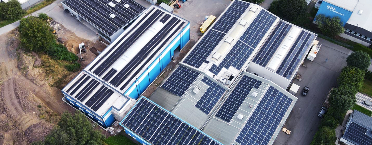 Erweiterung der Photovoltaikanlage am Standort Radevormwald